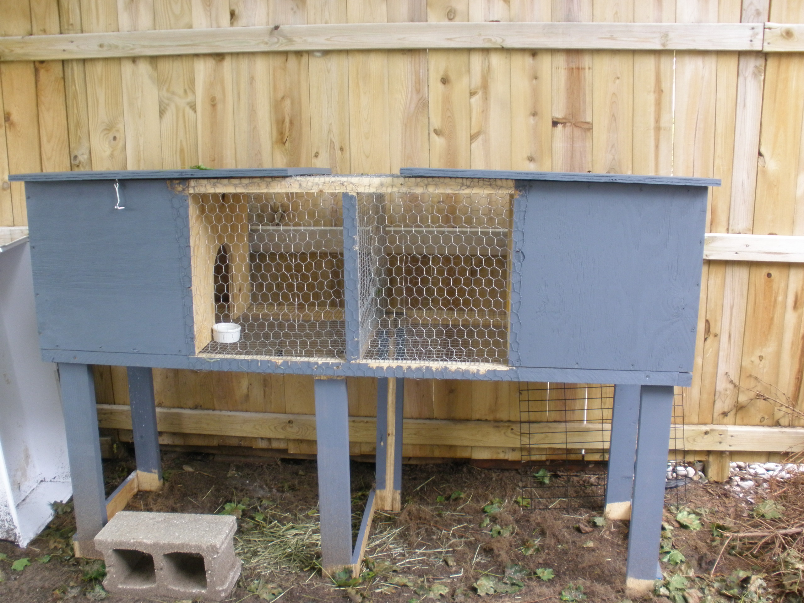 Building a Rabbit Hutch | Notes From a Country Girl Living in the City